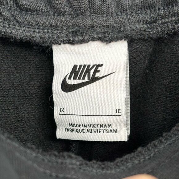 Nike Standard Fit Mid Rise Sweatpants Black Women’s 1X NWT - Picture 2 of 14